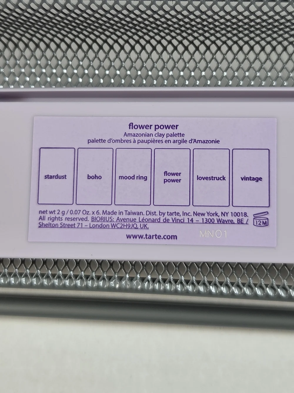 Tarte Flower Power Amazonian Clay Eyeshadow Palette - Neutral Tones Flower Power